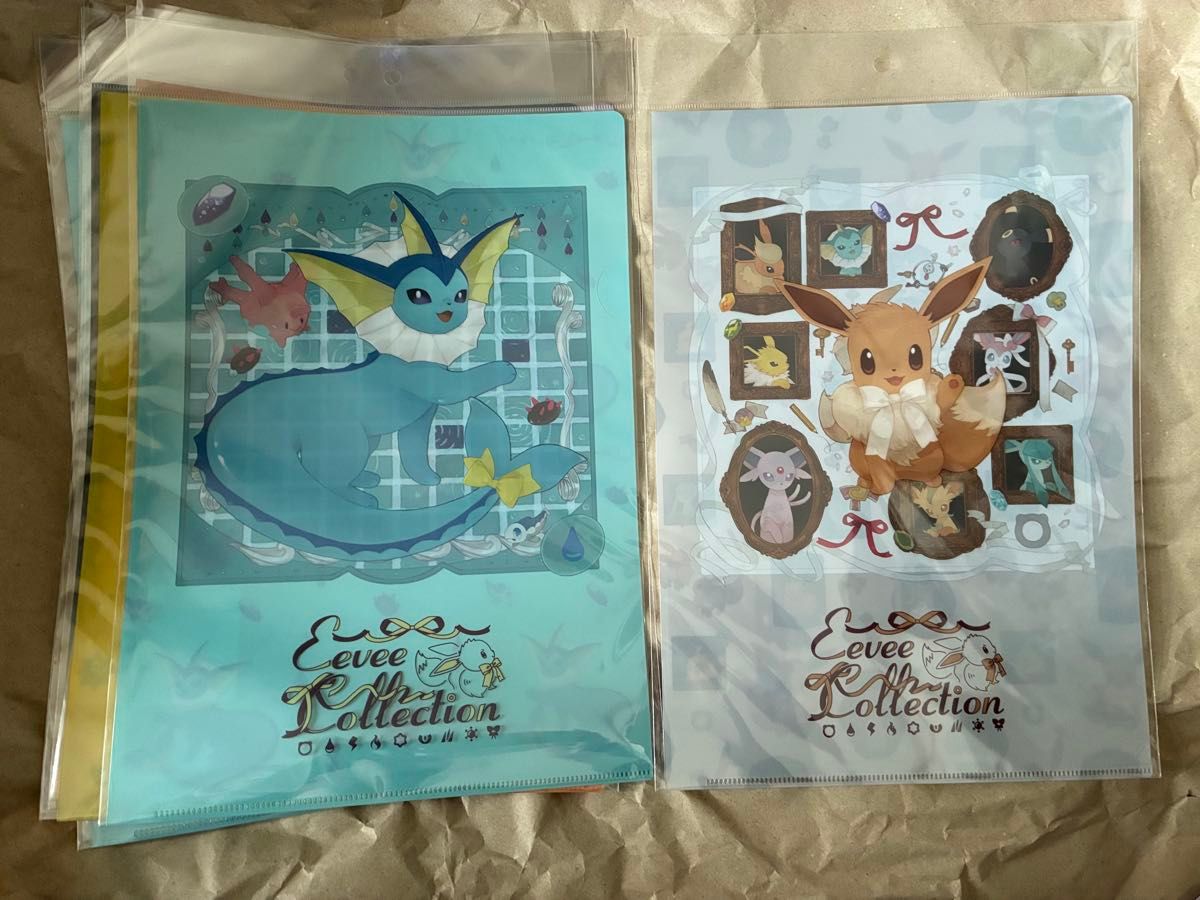 未開封】 ポケモン イーブイコレクション クリアファイル コンプセット