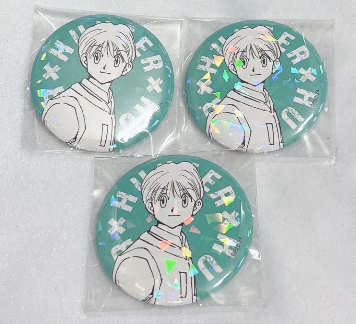 ハンターハンター シャルナーク オールスター缶バッジ 3個セット