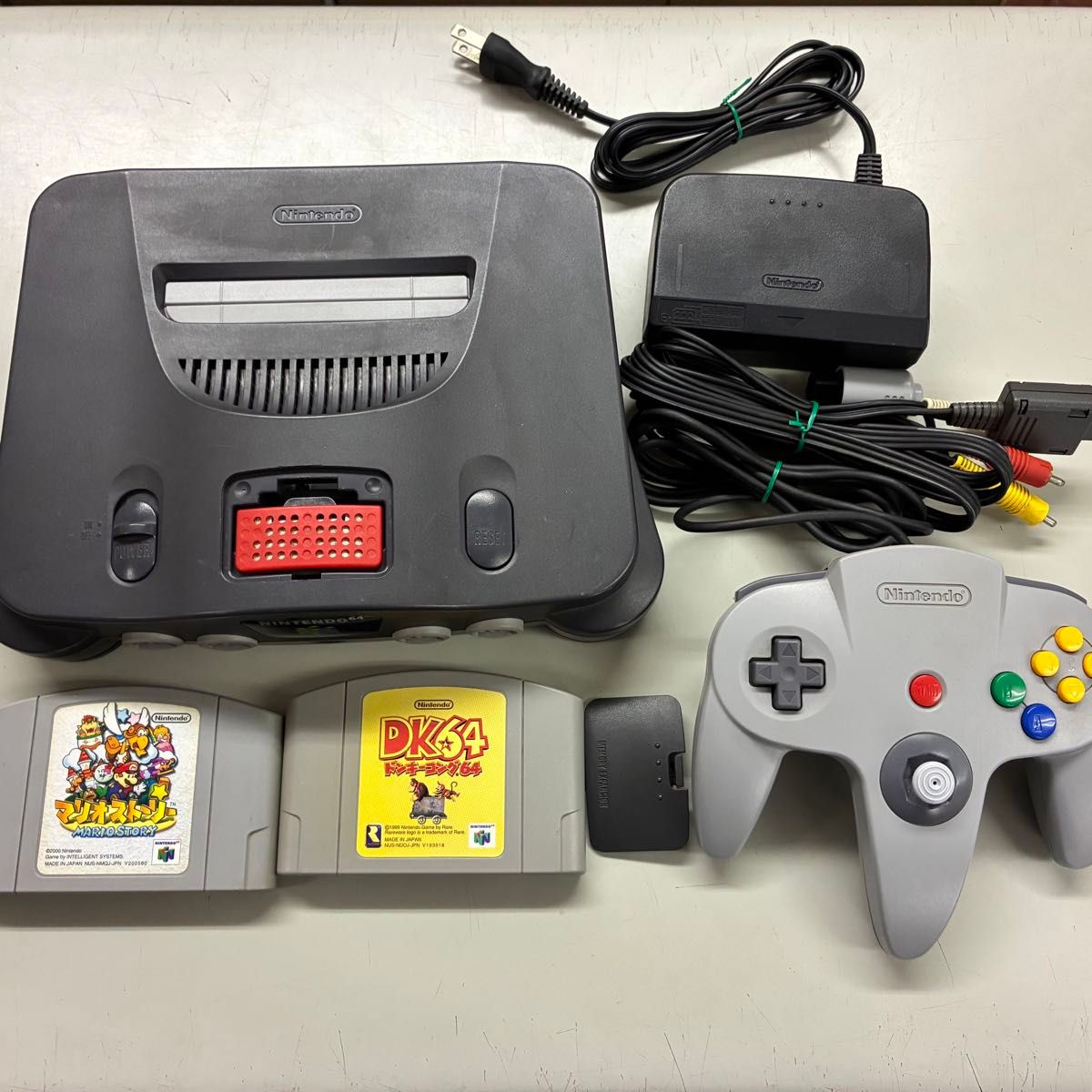 動作確認済】ニンテンドー64本体 拡張パック付き（ソフト2本