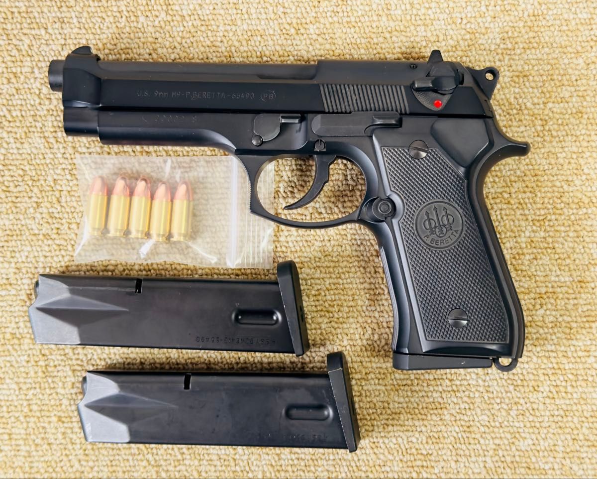 MGC ベレッタM9 ダミーカート仕様 予備マガジン2本付 未発火美品 SPG