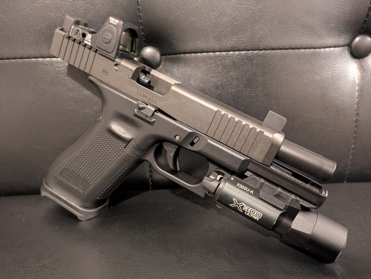 東京マルイ Glock 17 gen5 mos G17 グロック カスタム X300レプリカ