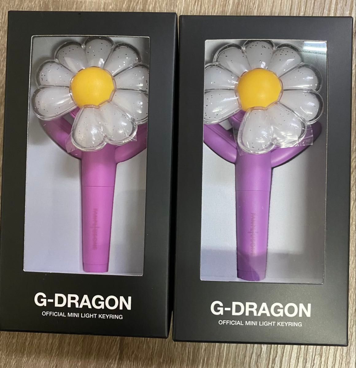 G-DRAGON ジヨン 台北限定カラー ピンク 紫色 ミニペンライト