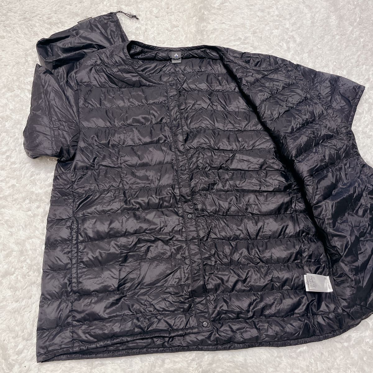 モンベル ラウンドネックT 1101507 mont bell ブラック スペリオダウン