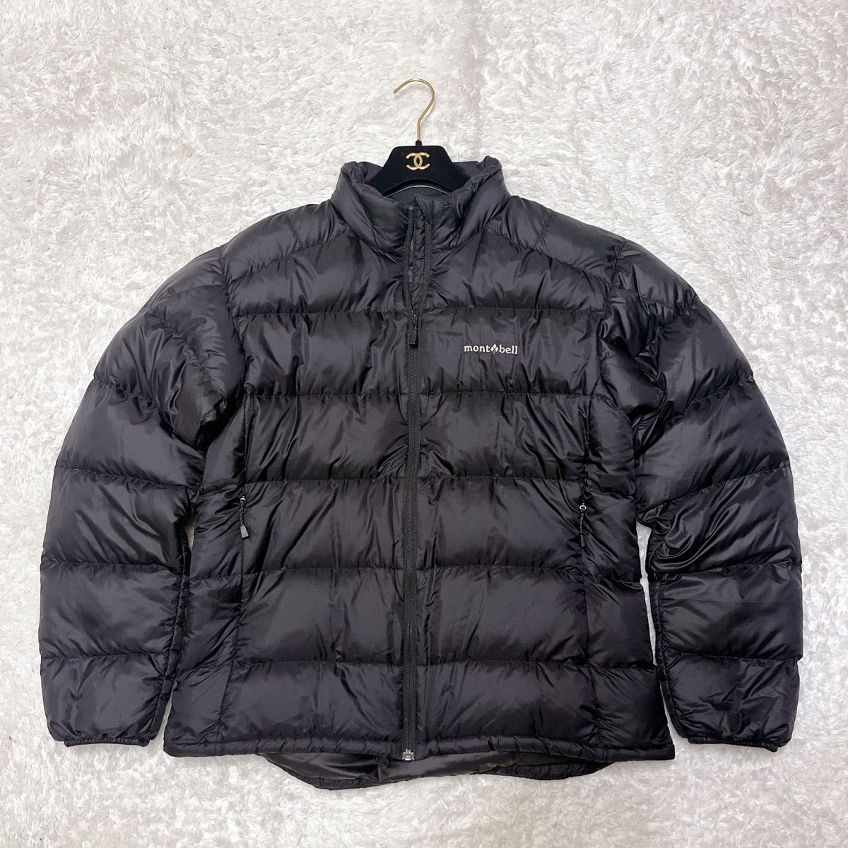 美品 モンベル ライトアルパインダウンジャケット 肉厚 800FP ダウン90