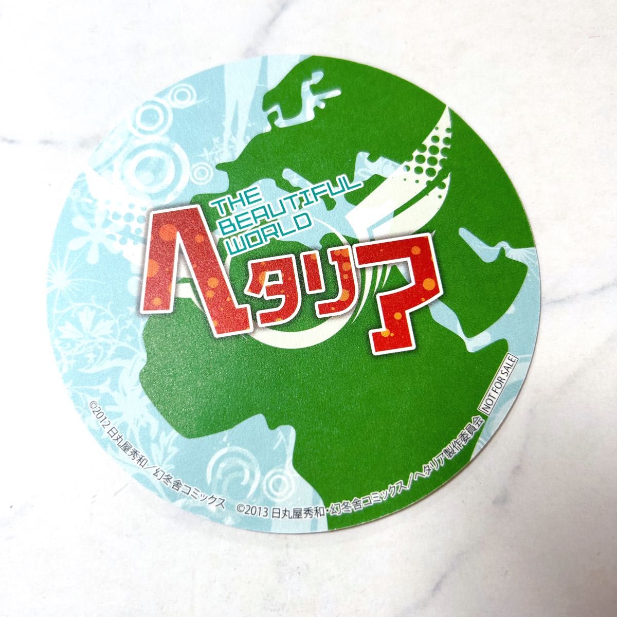 ヘタリア ベラルーシ／エアメール風コースター 非売品 特典 日丸屋秀和