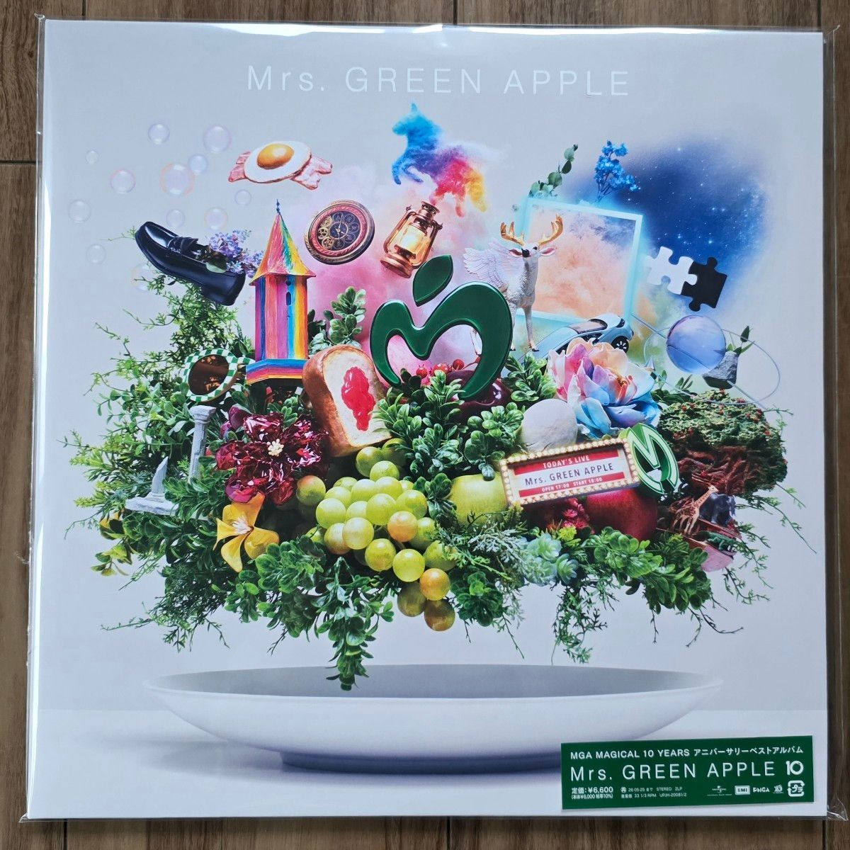 新品未開封】 Mrs GREEN APPLE 10 / Unity アナログ盤 レコード LP