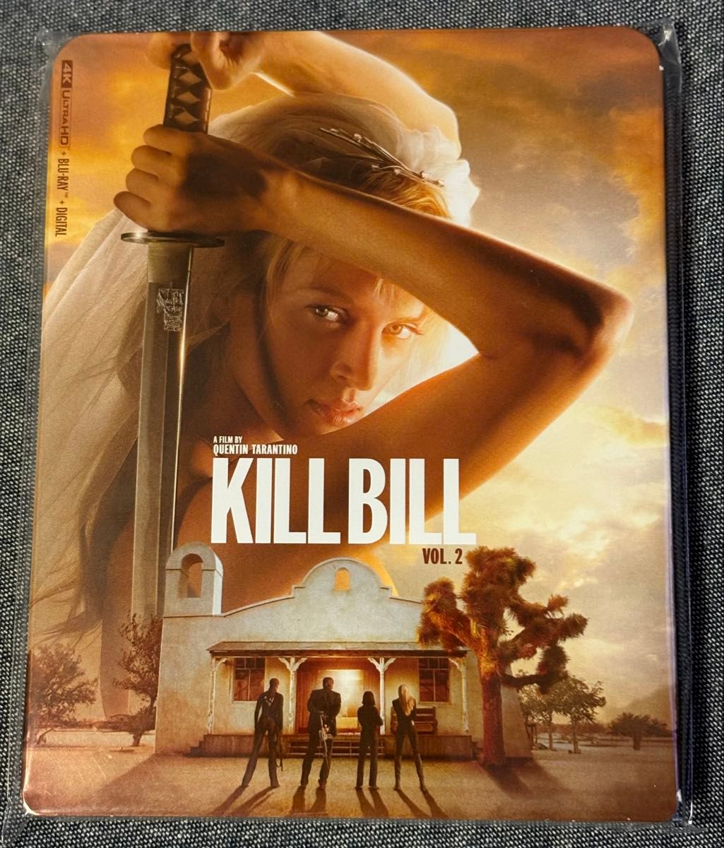 KILL BILL Vol 1&2 Ultra HD Blu-rayセット 海外盤 キル・ビル Vol 1&2