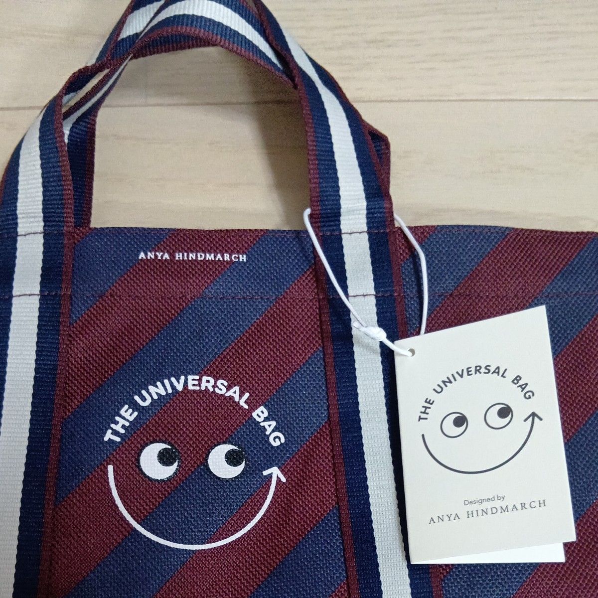 ロンドン本店限定 アニヤハインドマーチ ユニバーサルバッグ エコ