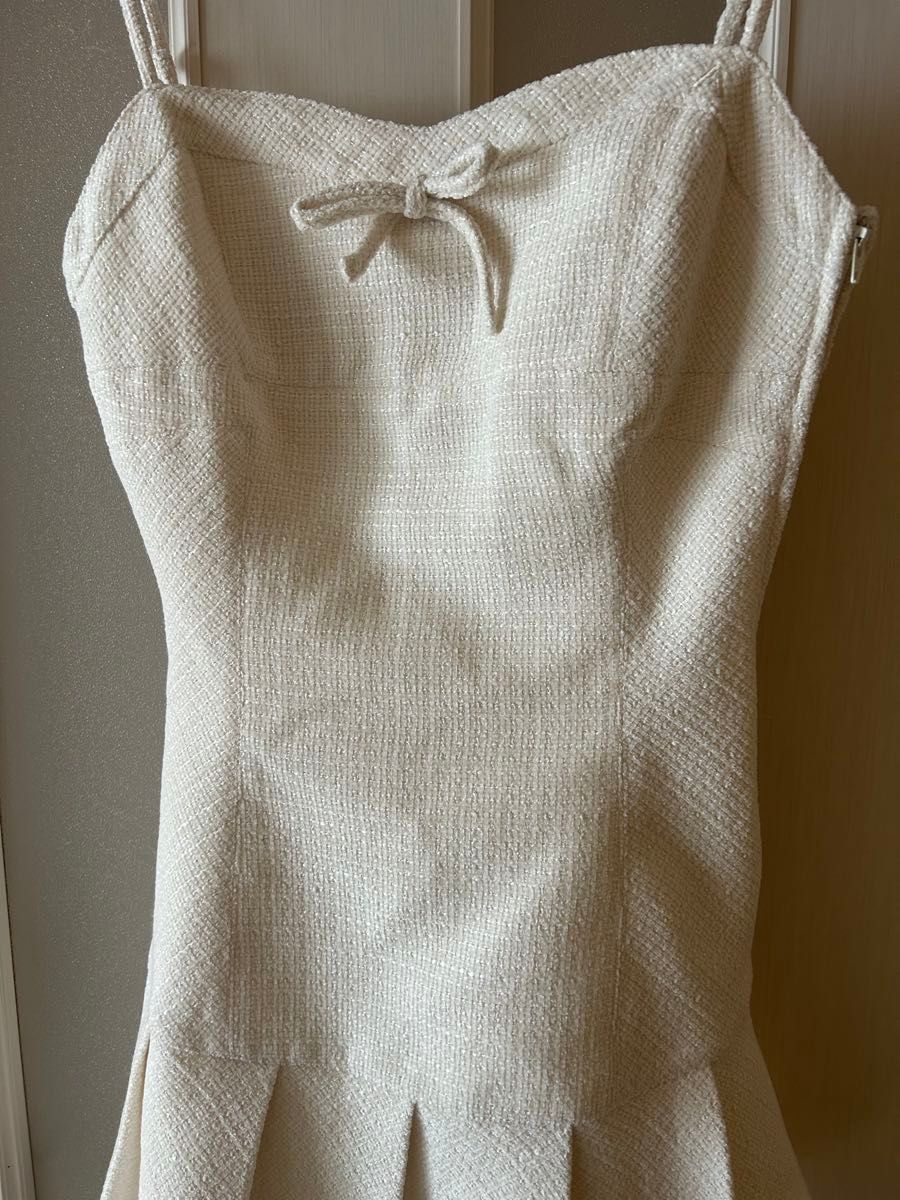 andmary Twiggy tweed mini dress ツイードミニワンピース｜Yahoo