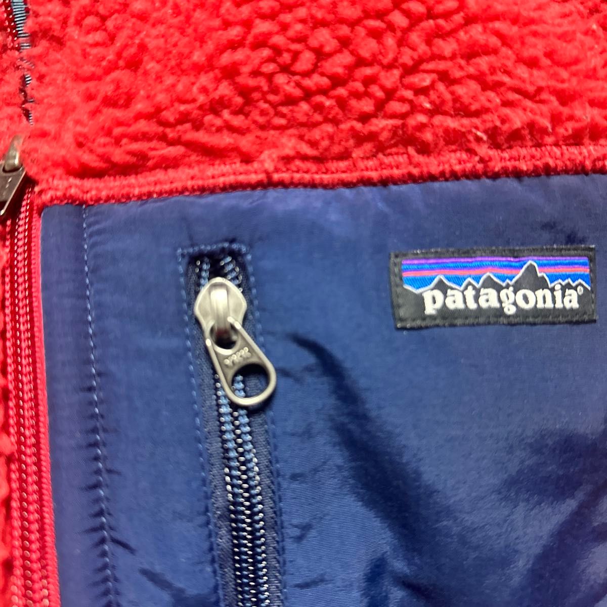 patagonia パタゴニア レトロX フリースベスト ネイビー レッド ベスト