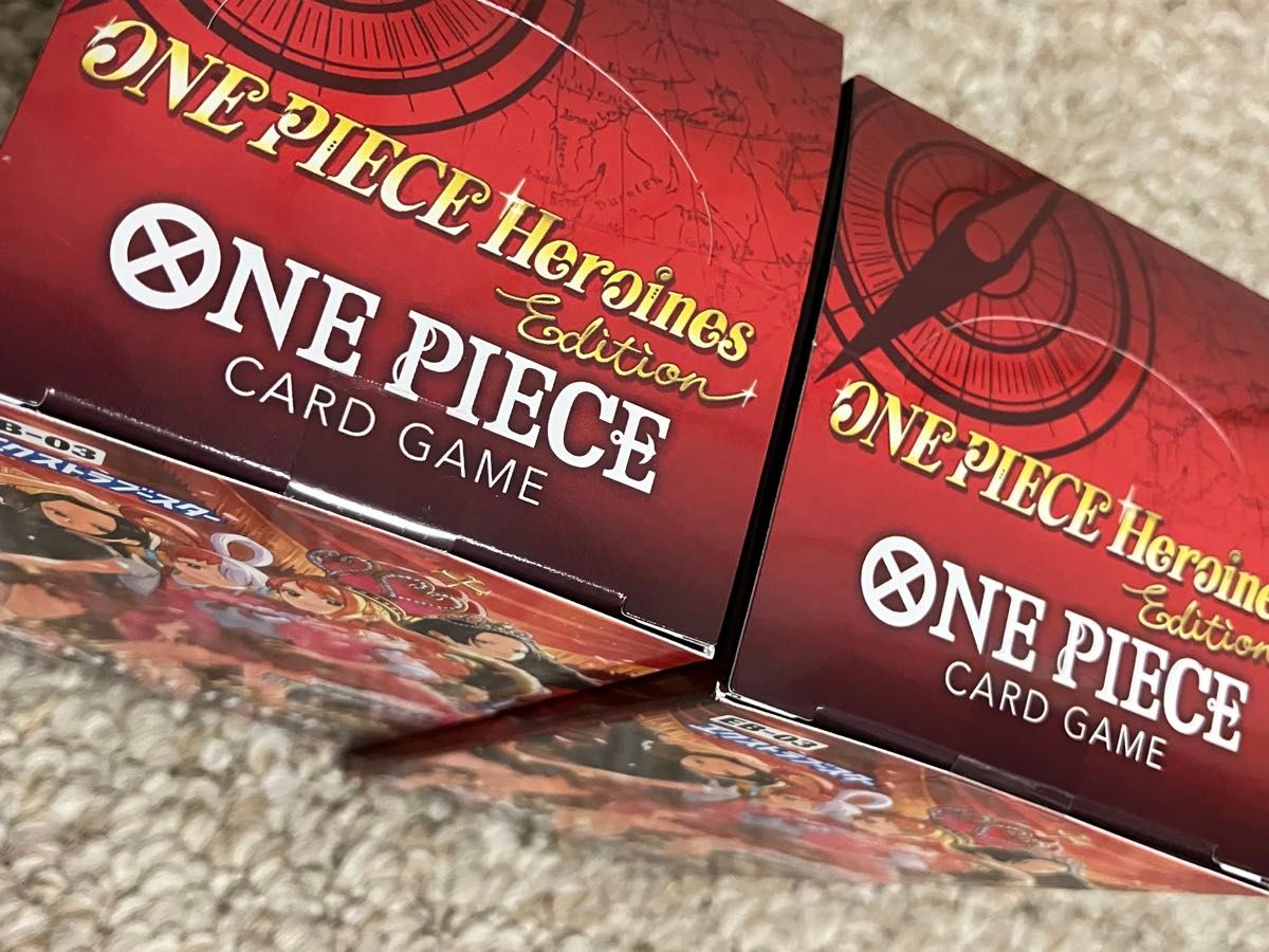ワンピースカードゲーム Heroines Edition 2BOX テープ付 ヒロインズ