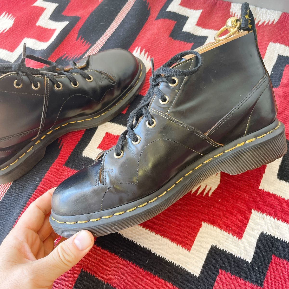 Dr Martens CHURCH モンキーブーツ 5ホール UK7相当 約26cm レアモデル