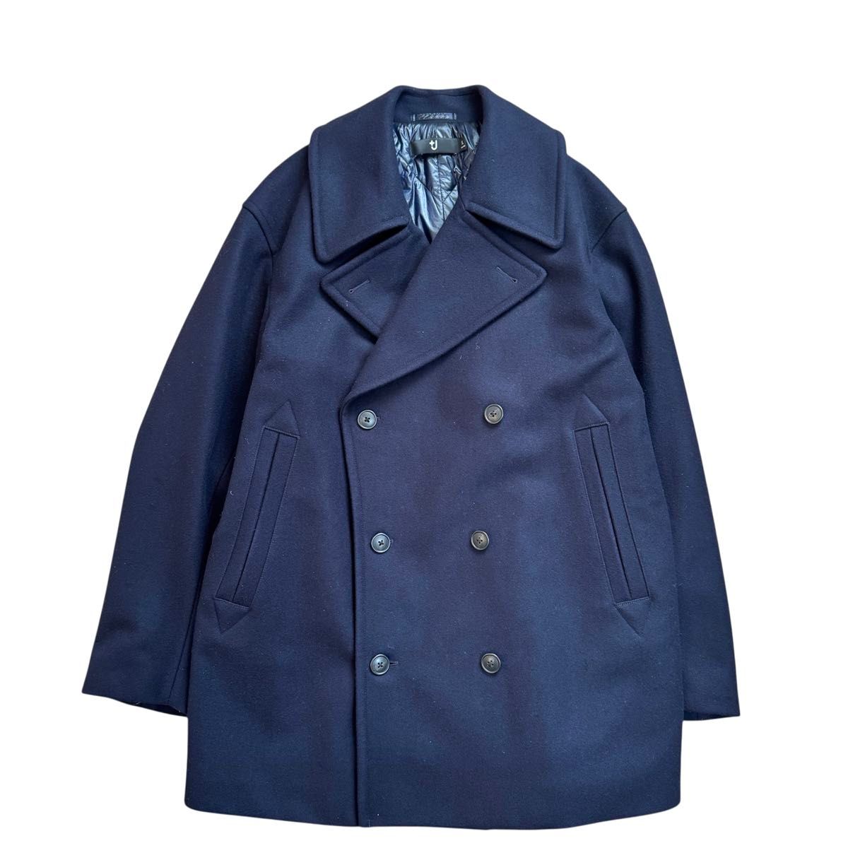 UNIQLO ジルサンダー ウールブレンドオーバーサイズピーコート