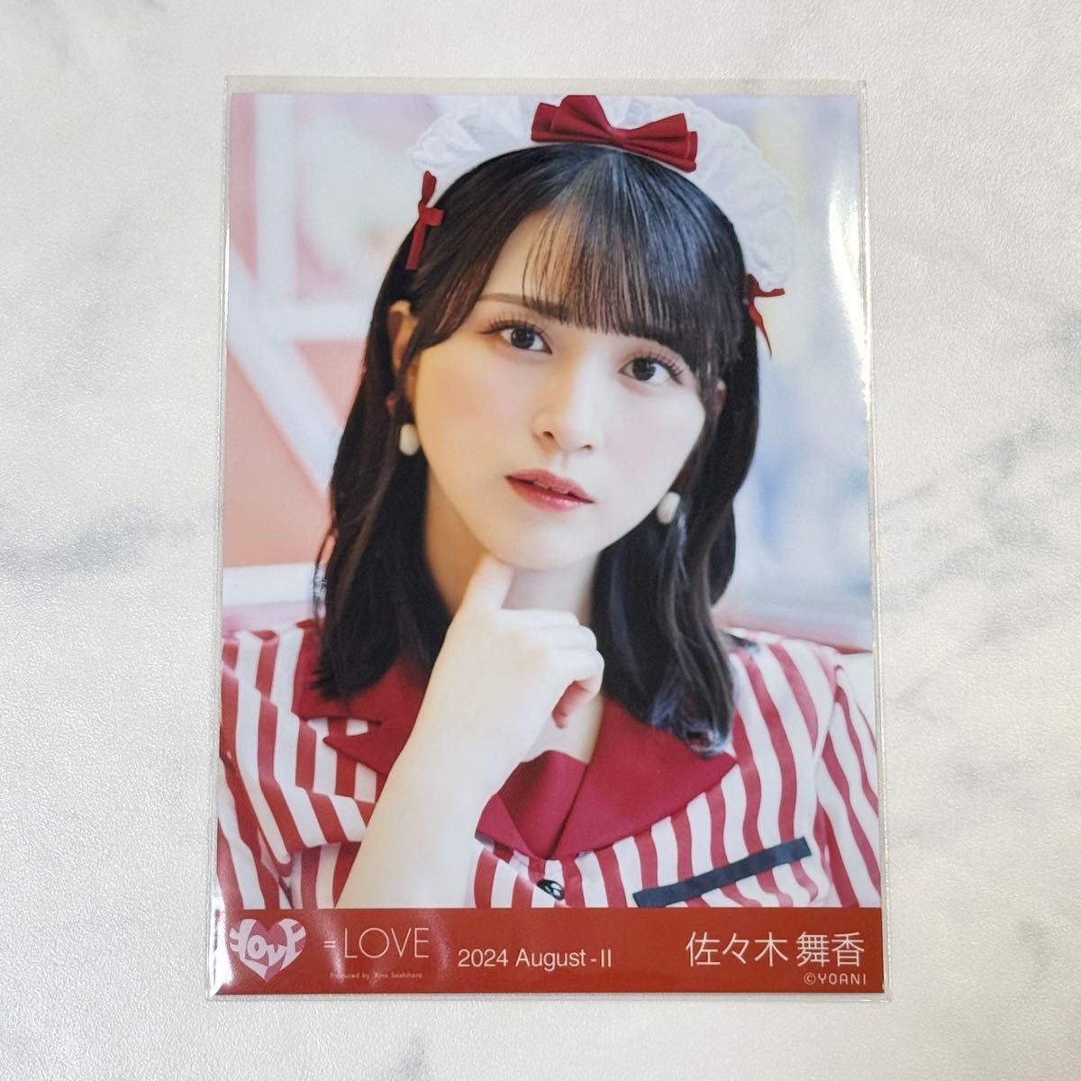 イコラブ ＝LOVE 佐々木舞香 生写真 仲直りシュークリーム ヨリ｜Yahoo