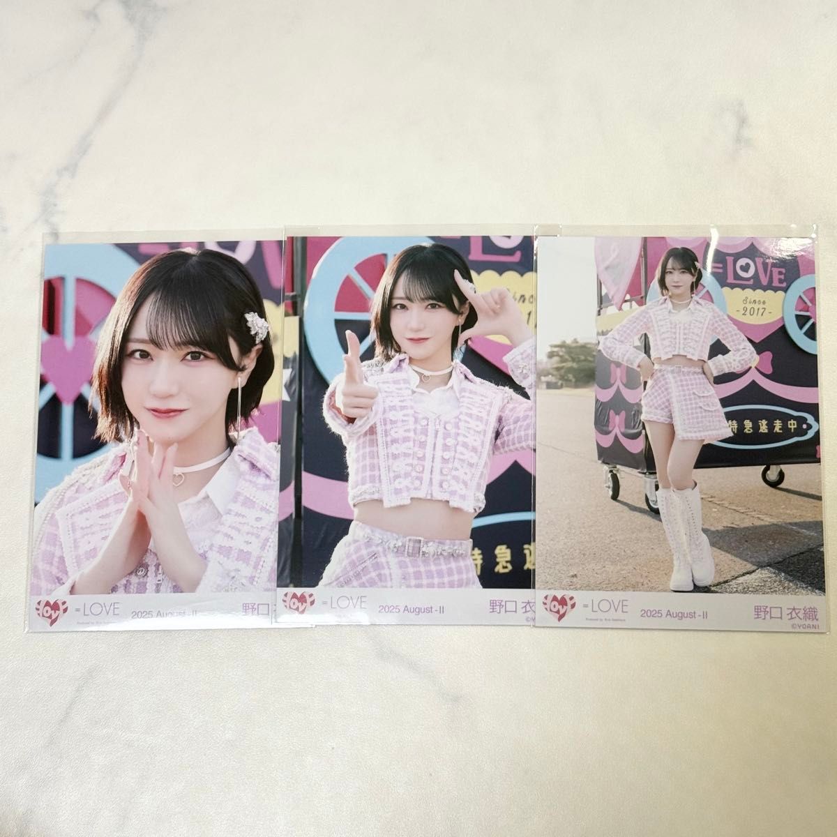 イコラブ ＝LOVE 野口衣織 超特急逃走中 ② 生写真 コンプ｜Yahoo
