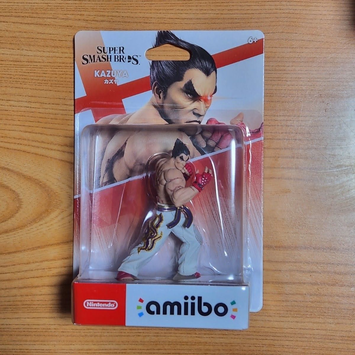 新品未開封 amiibo カズヤ（大乱闘スマッシュブラザーズ）鉄拳 三島一