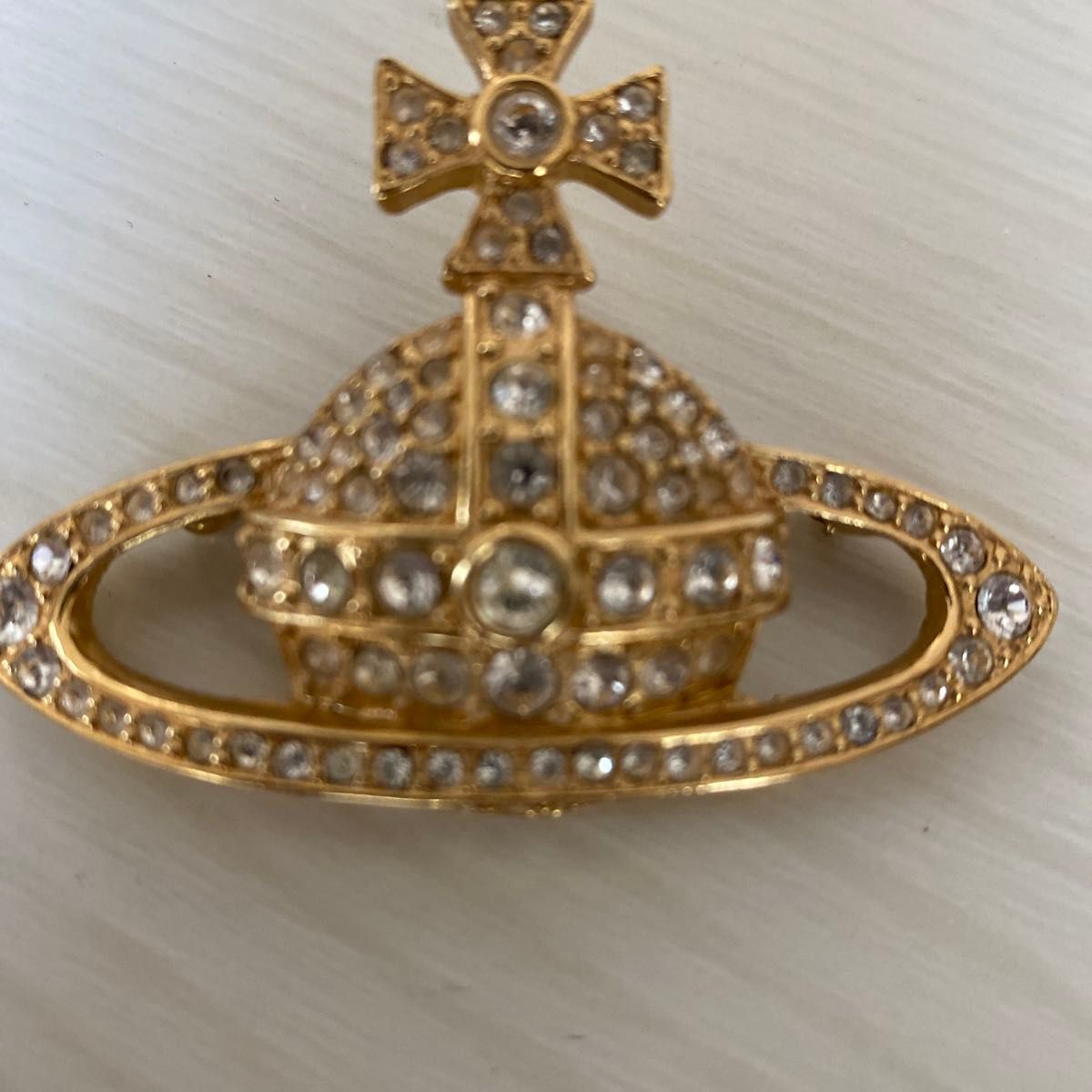 100%本物 希少ヴィヴィアンウエストウッド ゴールド ブローチ Vivienne