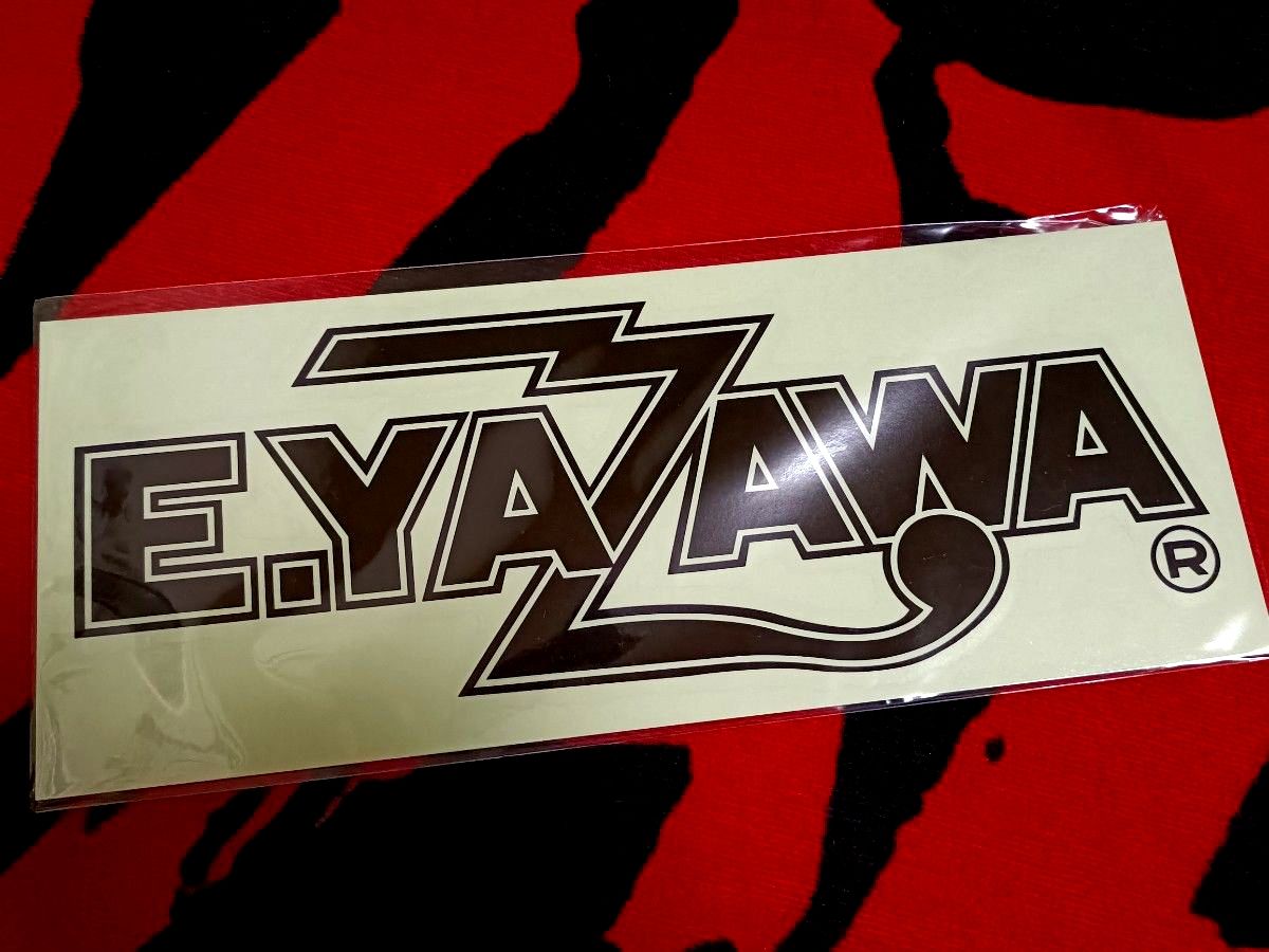 新品/未開封】 矢沢永吉 公式 ステッカー(ロゴ) ブラック/黒 自動車