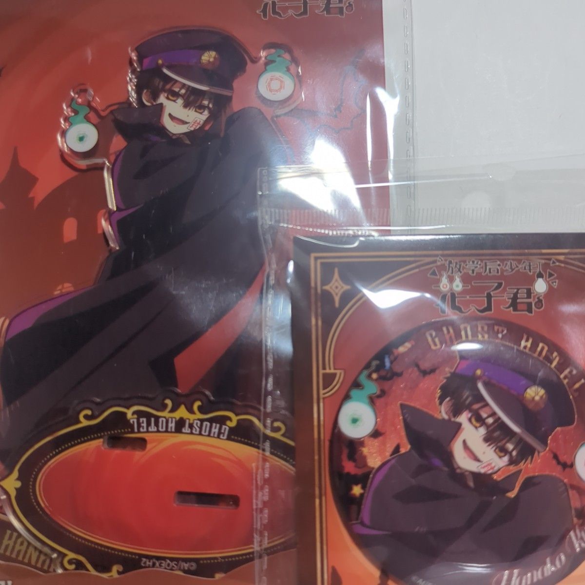 地縛少年花子くん ゴーストホテル アクスタ 缶バッジ 中国 限定 花子