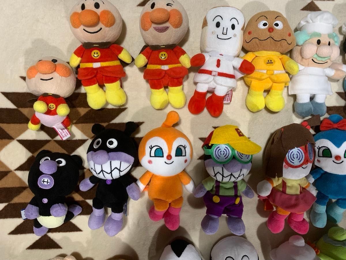 アンパンマン プリちぃビーンズ ぬいぐるみ 36体セット まとめ売り