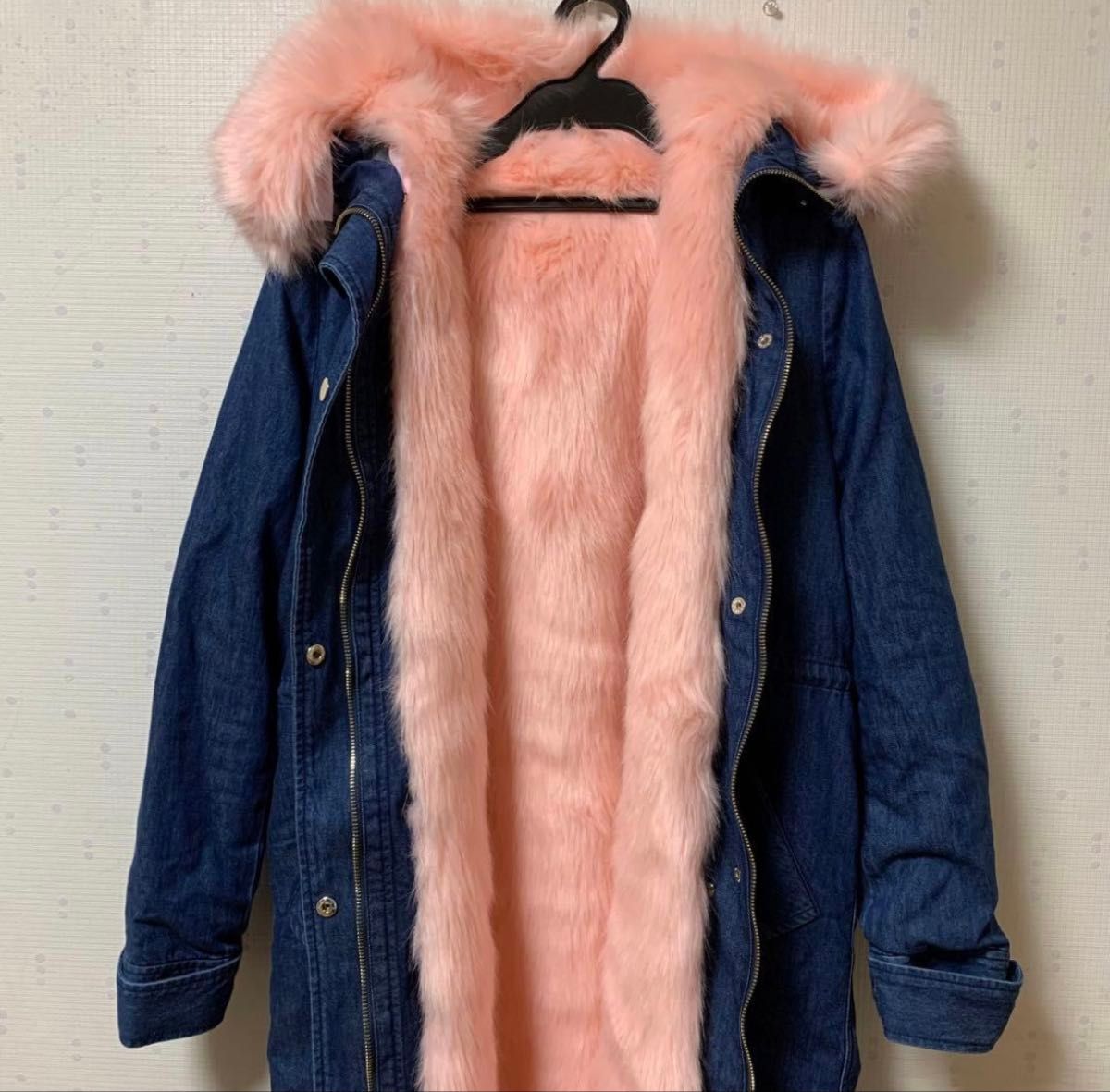 エミリアウィズ ファー付きデニムモッズコート(S) EmiriaWiz｜Yahoo