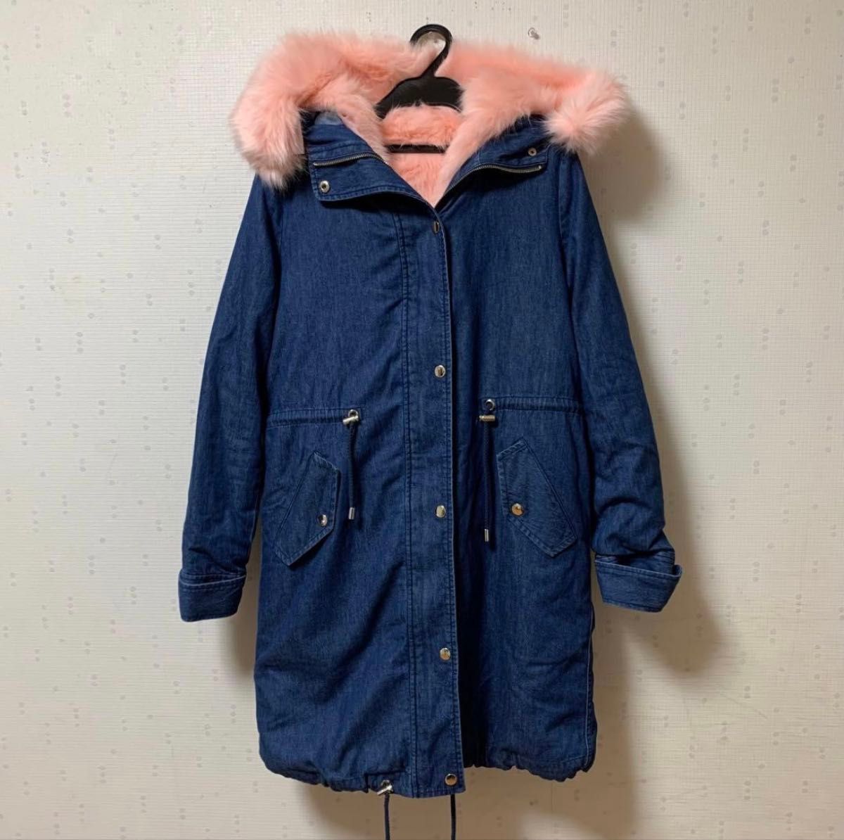 エミリアウィズ ファー付きデニムモッズコート(S) EmiriaWiz｜Yahoo