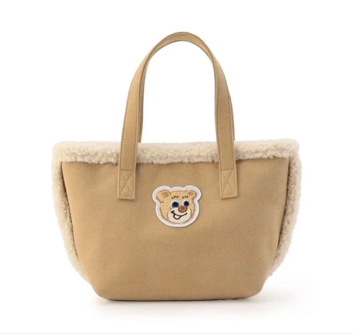 即日発送 セット フェイラー オールドテディ ワッペンボアトートバッグ