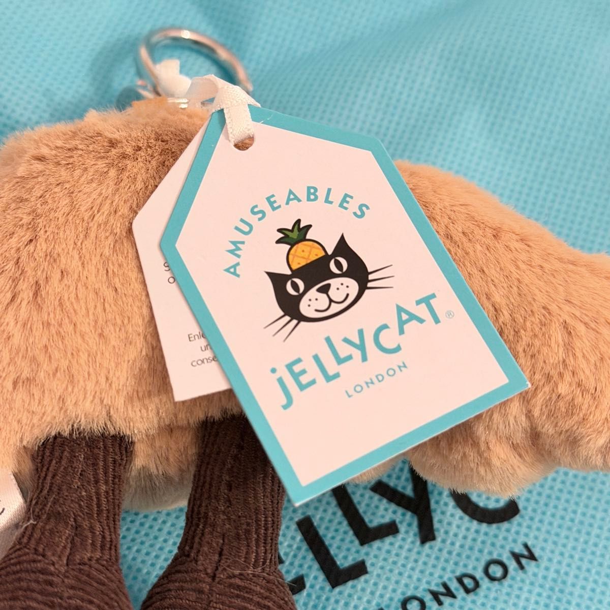 jellycat ジェリーキャット クロワッサン パン キーホルダー バッグ