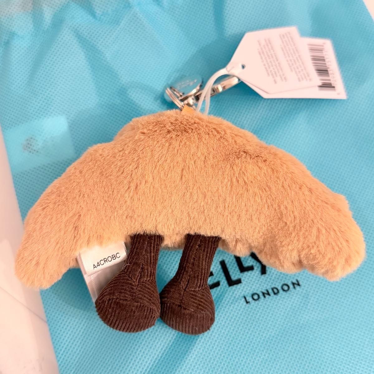 jellycat ジェリーキャット クロワッサン パン キーホルダー バッグ