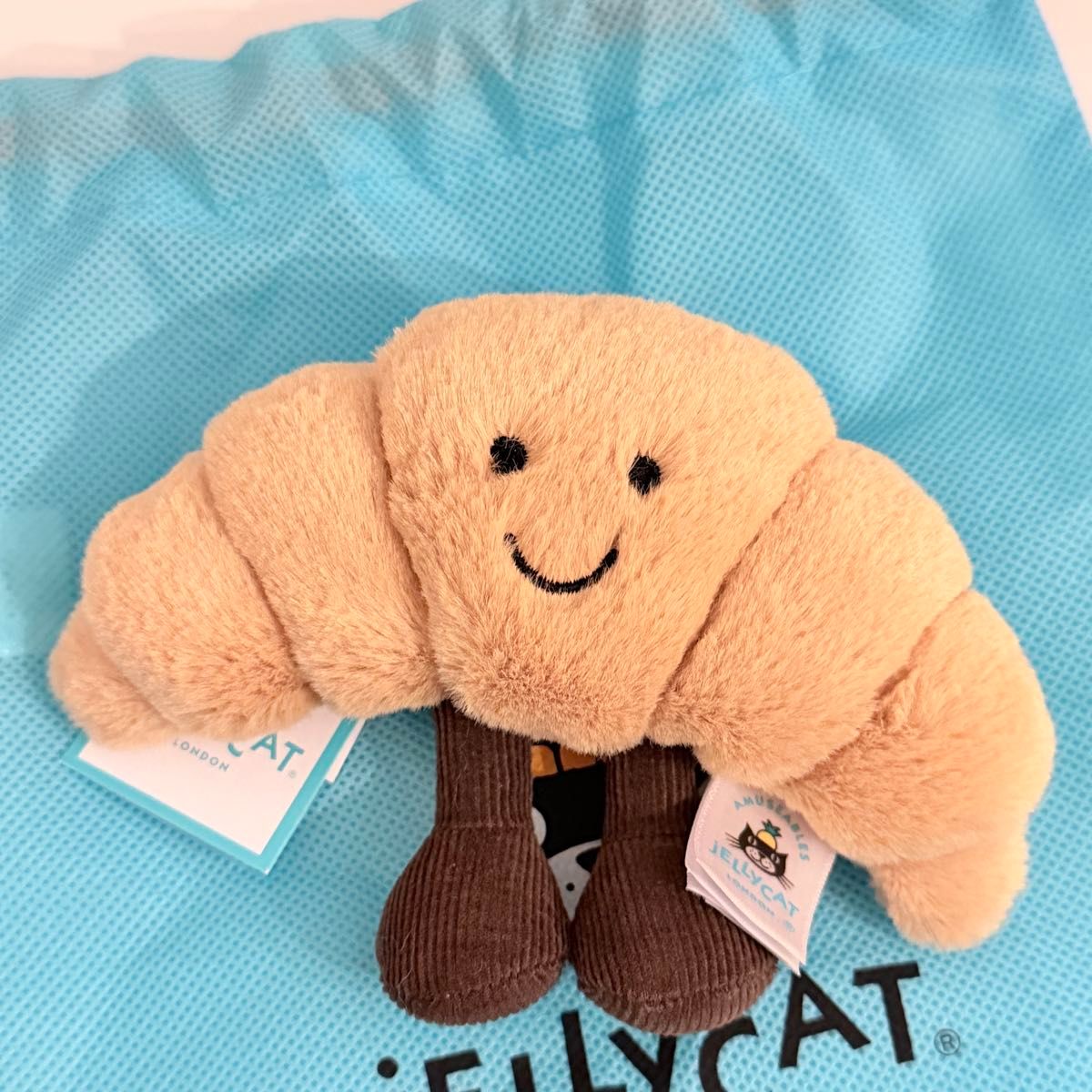 jellycat ジェリーキャット クロワッサン パン キーホルダー バッグ