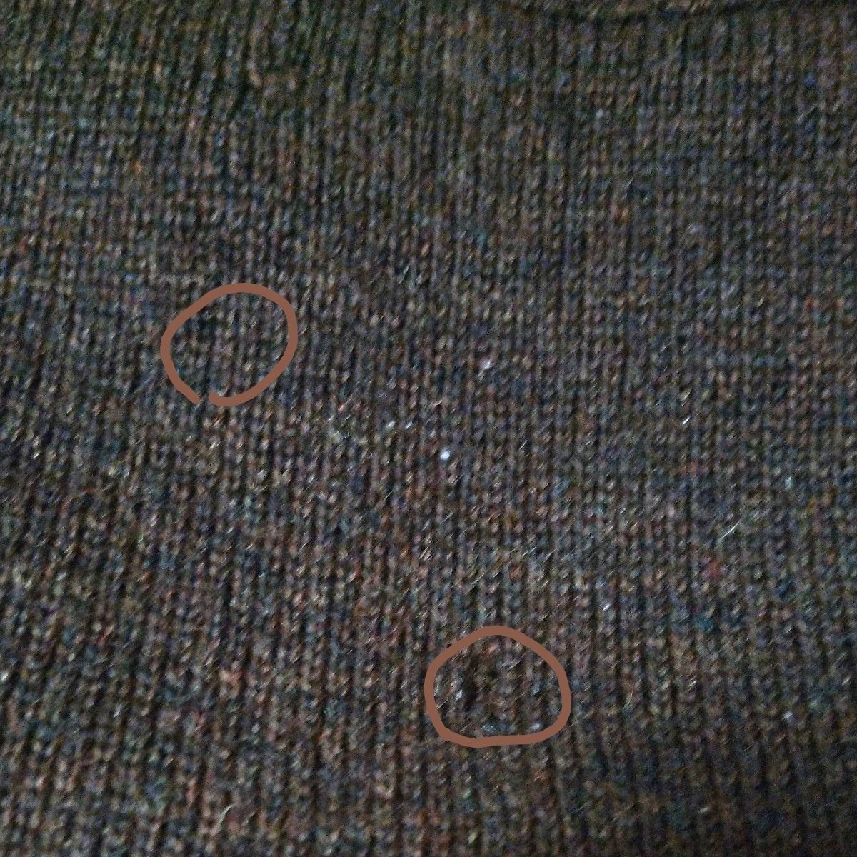 Burberrys バーバリー刺繍ロゴ ニット セーター ブラウン エルボー