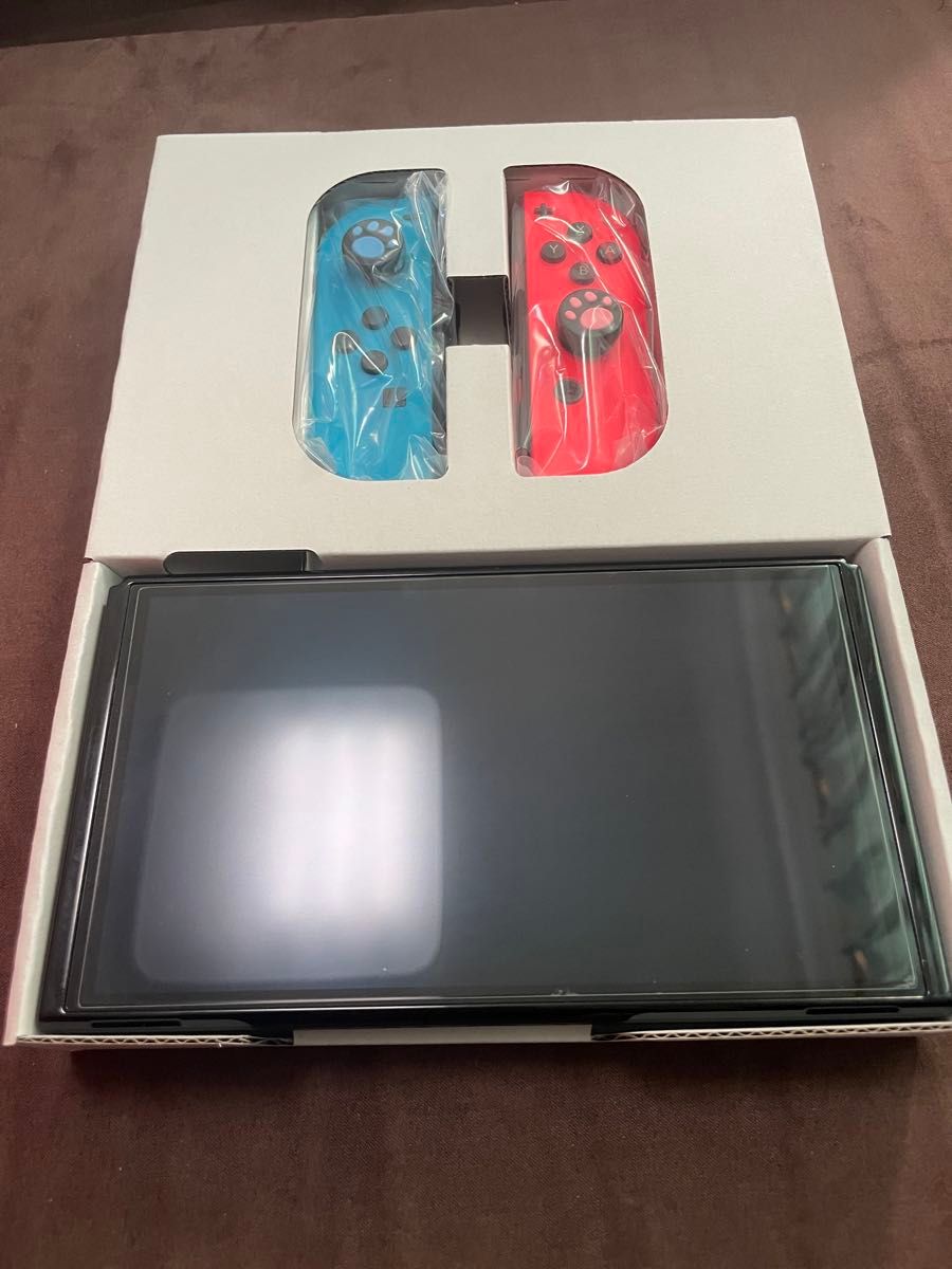 Nintendo Switch 有機ELモデル 任天堂 128GB マイクロSDカード付き