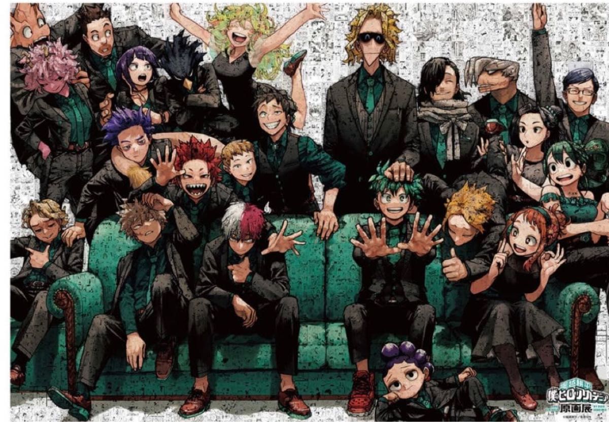 モザイクアートパズル 僕のヒーローアカデミア 原画展 ヒロアカ｜Yahoo