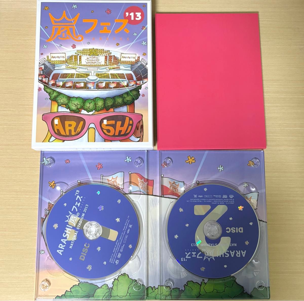 嵐 アラフェス 2012／2013 初回プレス仕様DVD 2本セット｜Yahoo