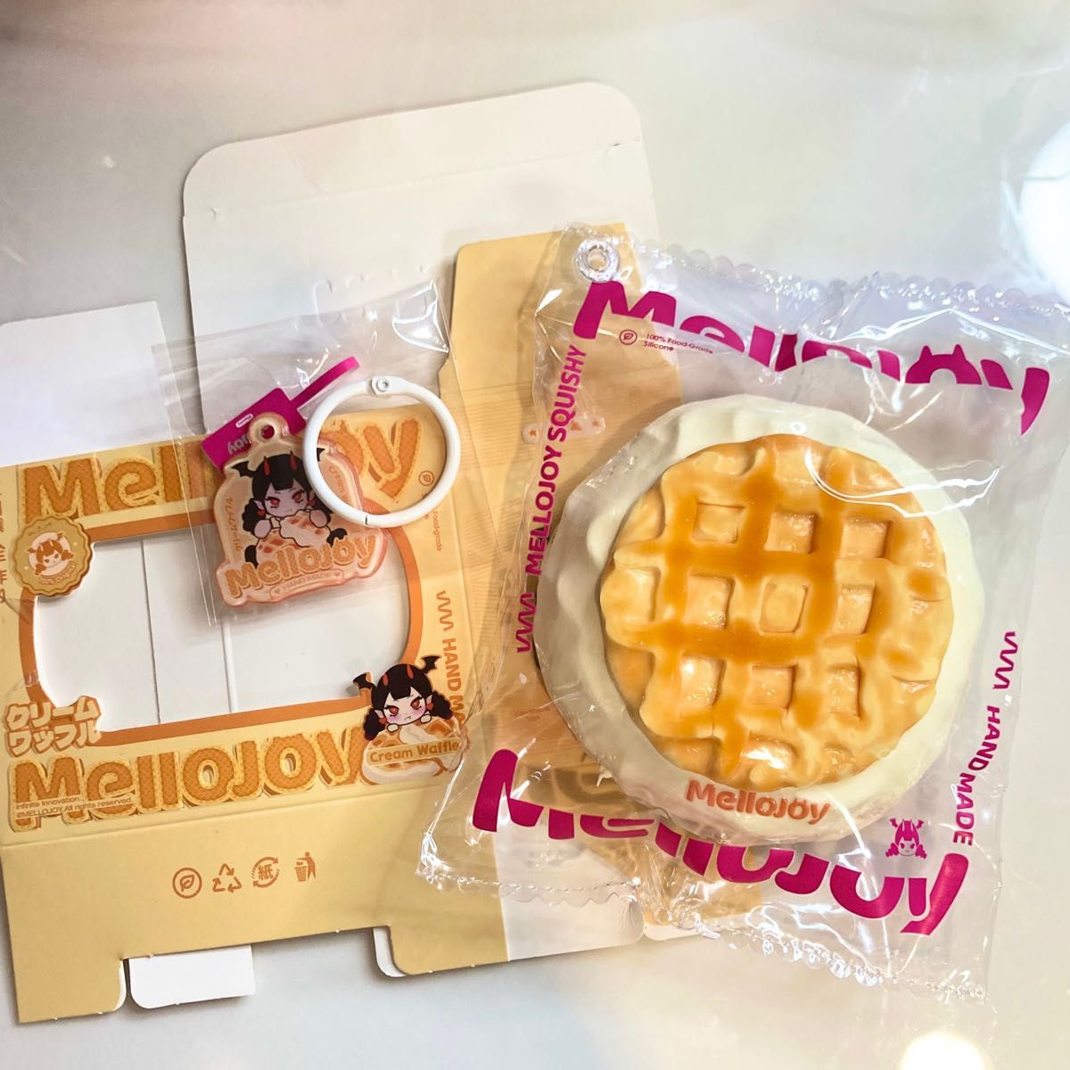 中古 mellojoy クリームワッフル まる スクイーズ メロジョイ｜Yahoo