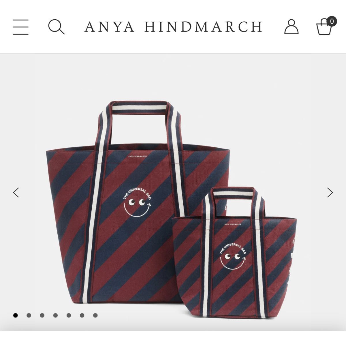 ロンドン限定】アニヤハインドマーチユニバーサルバッグ2点セット