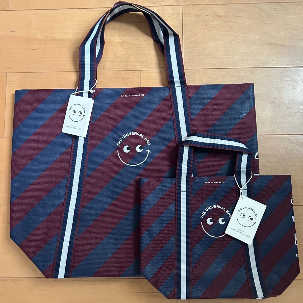 ロンドン限定】アニヤハインドマーチユニバーサルバッグ2点セット