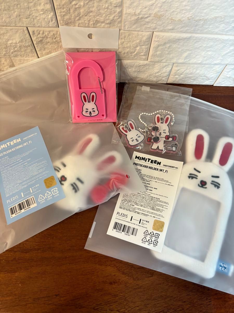 新品 MINITEEN キーリング チェチェリーセット エスクプス セブチ ミニ
