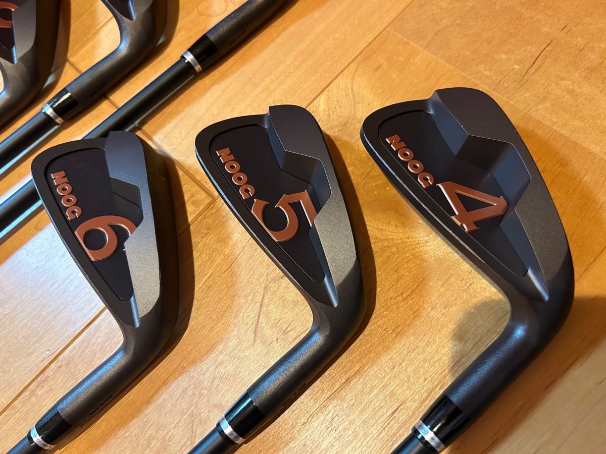 美品 NOOG ワンレングスアイアン 4-P 7本セット ノーグ アイアンセット