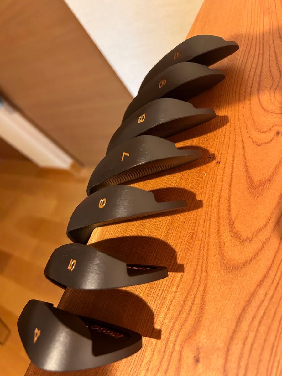 美品 NOOG ワンレングスアイアン 4-P 7本セット ノーグ アイアンセット