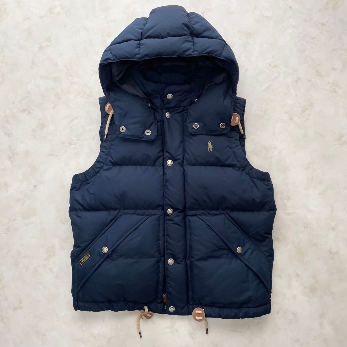 新品】POLO RALPH LAUREN ポロラルフローレン ダウンベスト ネイビー