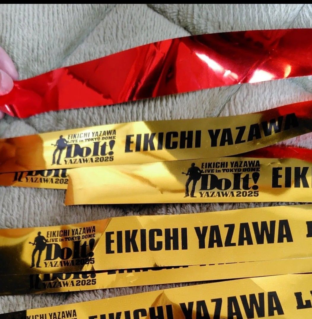 矢沢永吉さん 東京ドーム 銀テープ2本｜Yahoo!フリマ（旧PayPayフリマ）