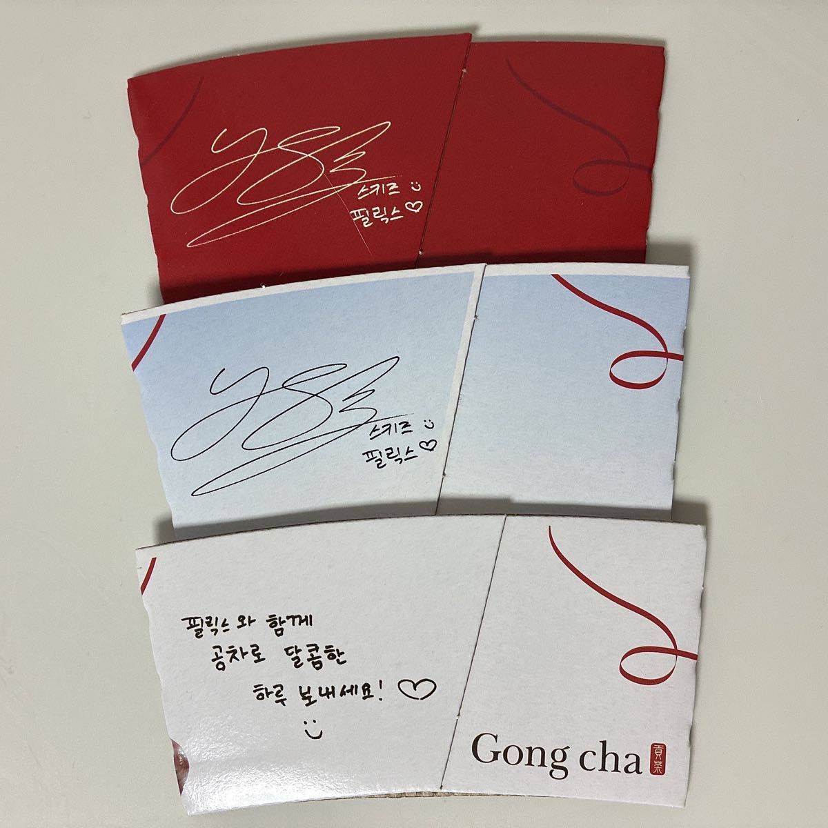 コンプリート】ゴンチャ Felix フィリックス デザイン カップスリーブ