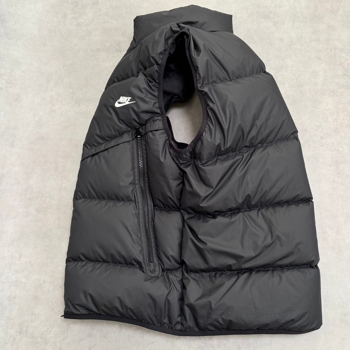 極美品 NIKE ダウンベスト STORM-FIT パファー ヌプシ ブラック 黒 L