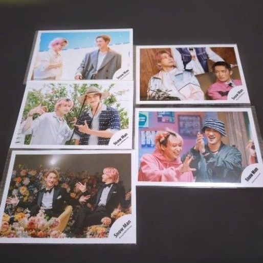 SnowMan 佐久間大介 岩本照 公式写真 歴代2ショット 21枚 いわさく