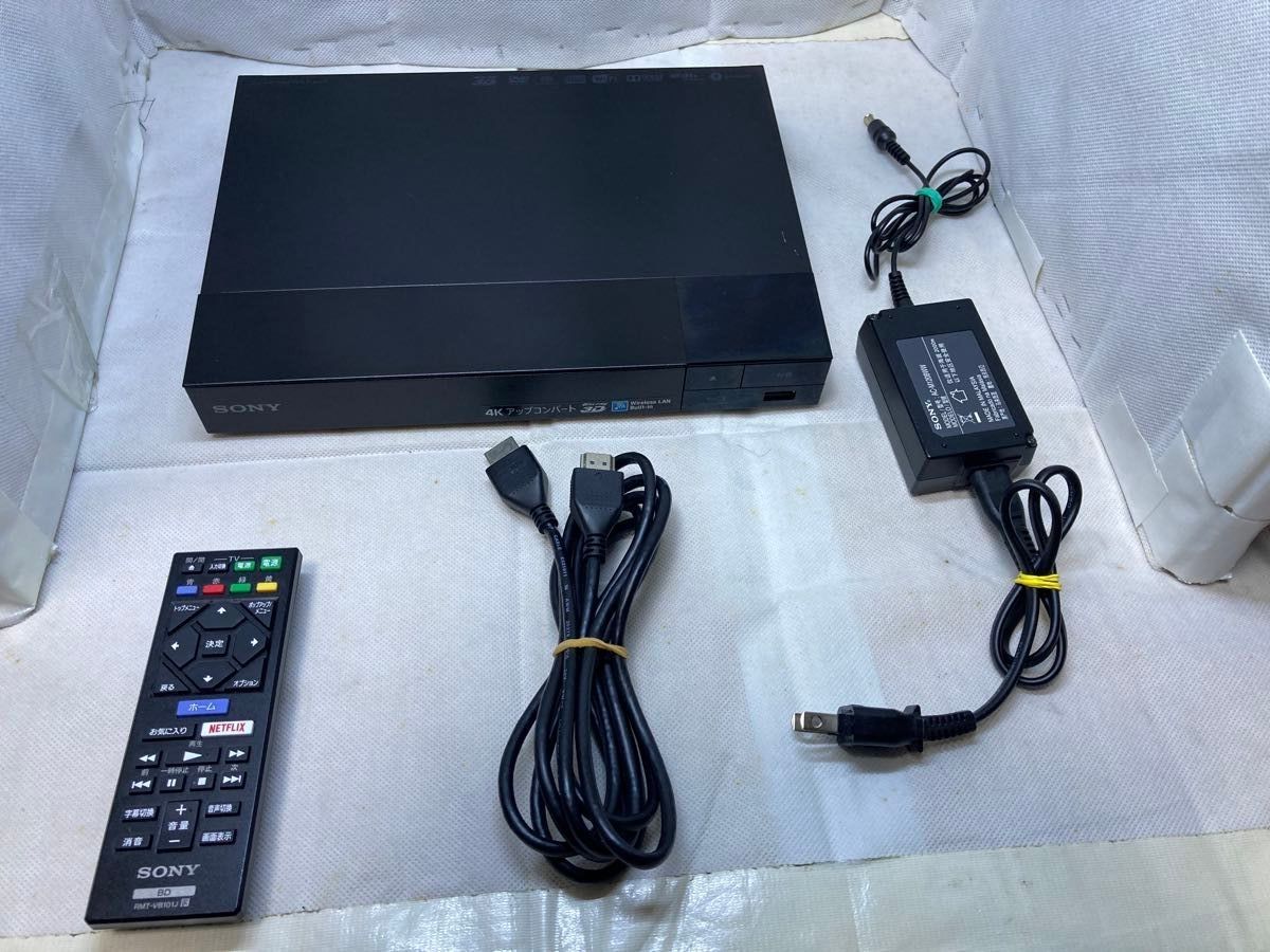 SONYブルーレイプレーヤー 4Kアップコンバート BDP-S6500 2015年製