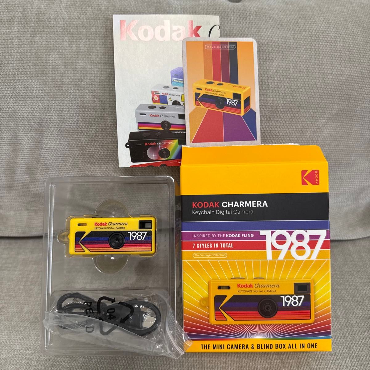 Kodak Charmera コダック チャーメラ 1987 イエロー 未使用 人気色