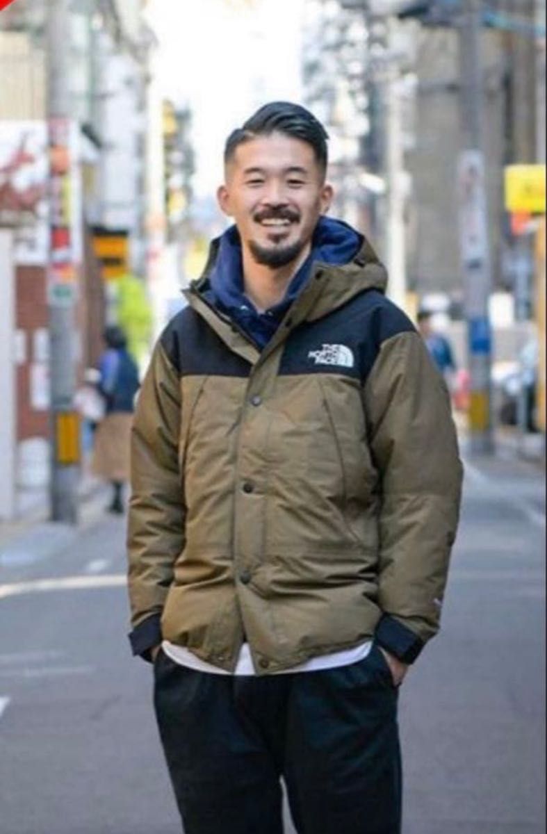 希少 ビーチグリーン マウンテンダウンジャケット ノースフェイス M