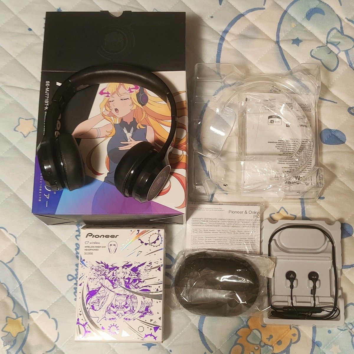 Pioneer × モンスターストライクルシファーコラボ ヘッドホン