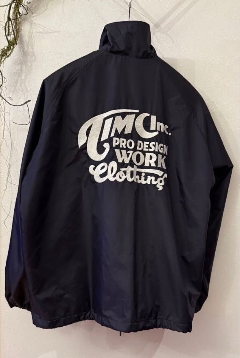 東京インディアンズ 刺繍ロゴ コーチジャケット timc inc Tokyo